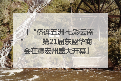 “侨连五洲·七彩云南”——第21届东盟华商会在德宏州盛大开幕