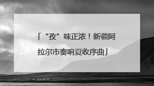 “孜”味正浓！新疆阿拉尔市奏响夏收序曲