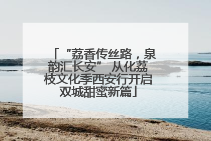 “荔香传丝路，泉韵汇长安” 从化荔枝文化季西安行开启双城甜蜜新篇