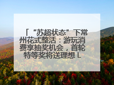 “苏超状态”下常州花式整活：游玩消费享抽奖机会，首轮特等奖将送理想 L6 Pro