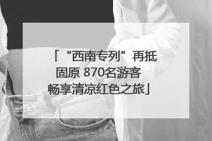 “西南专列”再抵固原 870名游客畅享清凉红色之旅