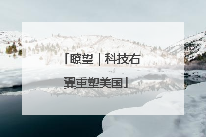 瞭望｜科技右翼重塑美国
