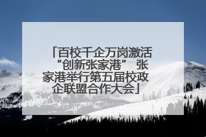 百校千企万岗激活“创新张家港” 张家港举行第五届校政企联盟合作大会