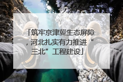 筑牢京津冀生态屏障，河北扎实有力推进“三北”工程建设