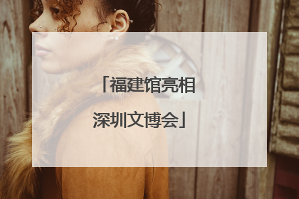 福建馆亮相深圳文博会