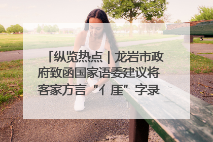 纵览热点｜龙岩市政府致函国家语委建议将客家方言“亻厓”字录入《新华字典》引发热议，当地回应