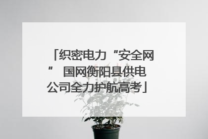 织密电力“安全网” 国网衡阳县供电公司全力护航高考