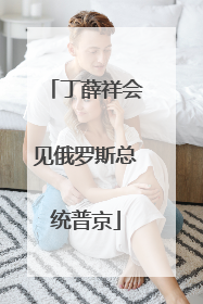 丁薛祥会见俄罗斯总统普京