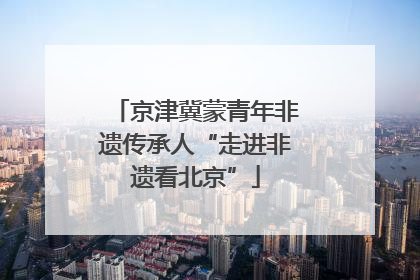 京津冀蒙青年非遗传承人“走进非遗看北京”