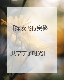 探索飞行奥秘 共享亲子时光