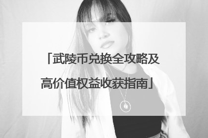 武陵币兑换全攻略及高价值权益收获指南