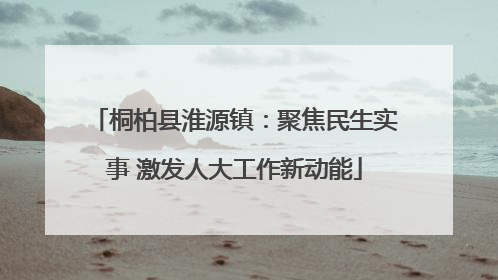 桐柏县淮源镇：聚焦民生实事 激发人大工作新动能