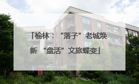 榆林：“落子”老城焕新 “盘活”文旅蝶变