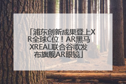 浦东创新成果登上XR全球C位！AR黑马XREAL联合谷歌发布旗舰AR眼镜