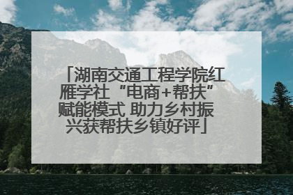 湖南交通工程学院红雁学社“电商+帮扶”赋能模式 助力乡村振兴获帮扶乡镇好评