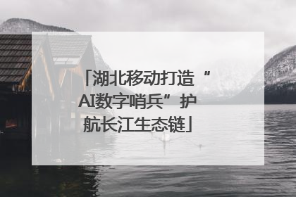 湖北移动打造“AI数字哨兵”护航长江生态链