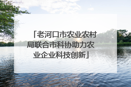 老河口市农业农村局联合市科协助力农业企业科技创新