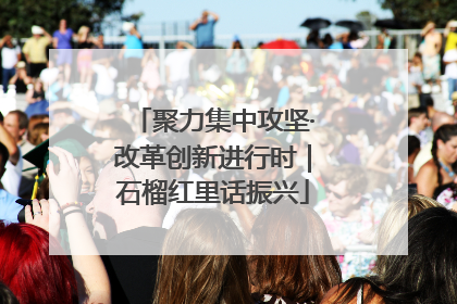 聚力集中攻坚·改革创新进行时｜石榴红里话振兴