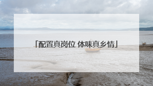 配置真岗位 体味真乡情