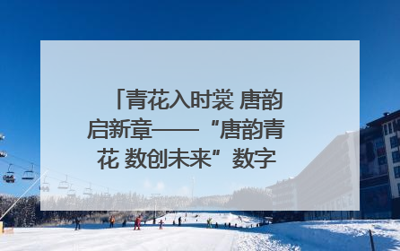 青花入时裳 唐韵启新章——“唐韵青花 数创未来”数字文创设计大赛启幕