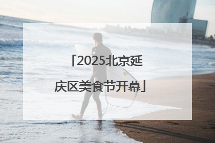 2025北京延庆区美食节开幕