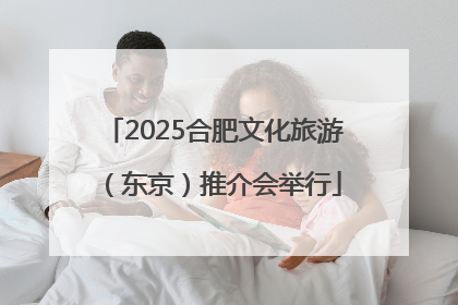 2025合肥文化旅游（东京）推介会举行