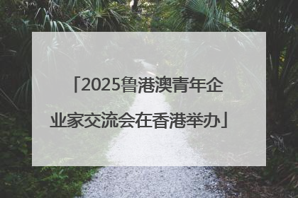 2025鲁港澳青年企业家交流会在香港举办